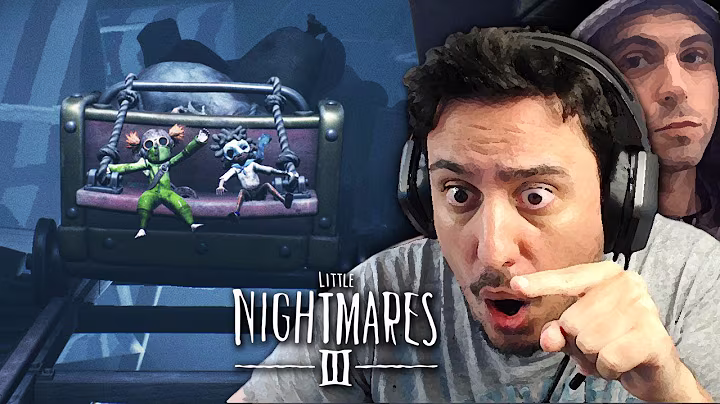 ROLLER COASTER OF HORROR | Little Nightmares 3 #6 | Vegeta and Fargan 44 minutes