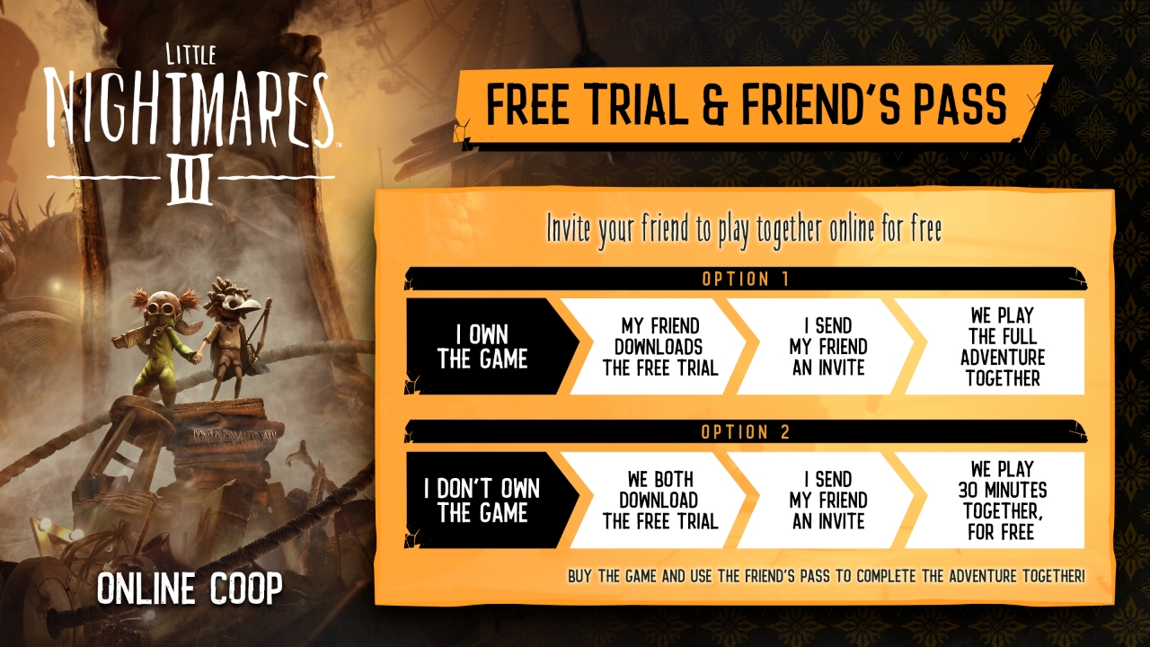 Little Nightmares III - Free Trial & Friend's Pass